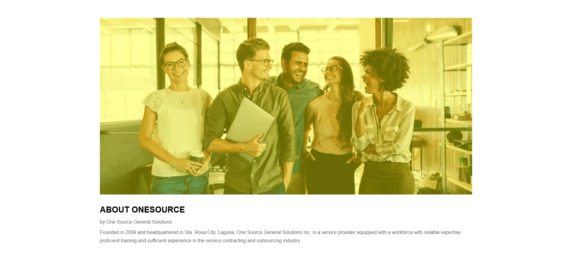 About OneSource